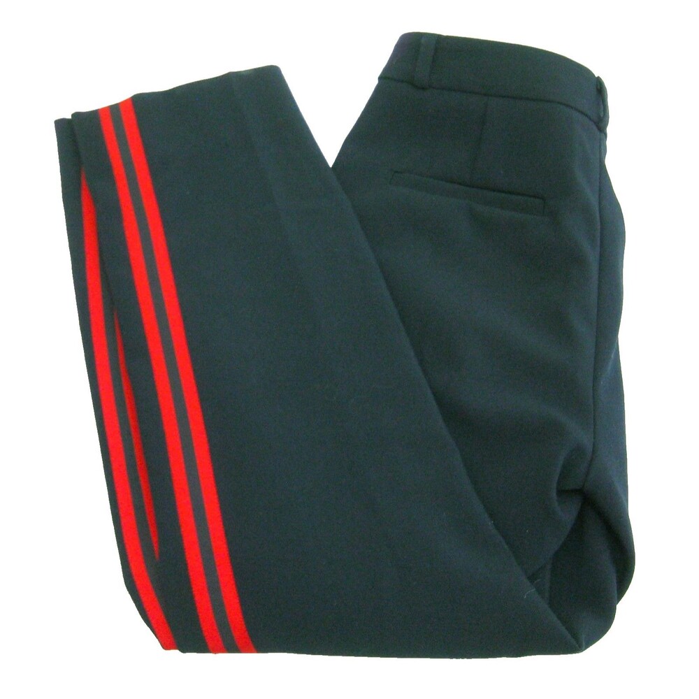 Banana Republic Pants Womens Size 2P Blue Striped Chino Flat Front Avery Slacks